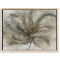 Discount Kirklands Home Wildflower Framed Canvas Art Print Gray
