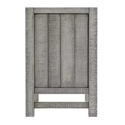 Clearance Kirklands Home Wood Open Shelf Nightstand Gray