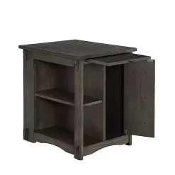 Clearance Kirklands Home Wood Parnell Storage Accent Table Gray
