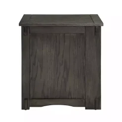 Clearance Kirklands Home Wood Parnell Storage Accent Table Gray