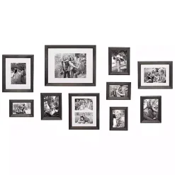 Online Kirklands Home Wood 10-pc. Gallery Wall Picture Frame Set Gray