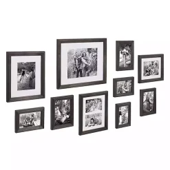 Online Kirklands Home Wood 10-pc. Gallery Wall Picture Frame Set Gray
