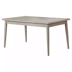 Best Kirklands Home Wood Porter Modern Dining Table Gray