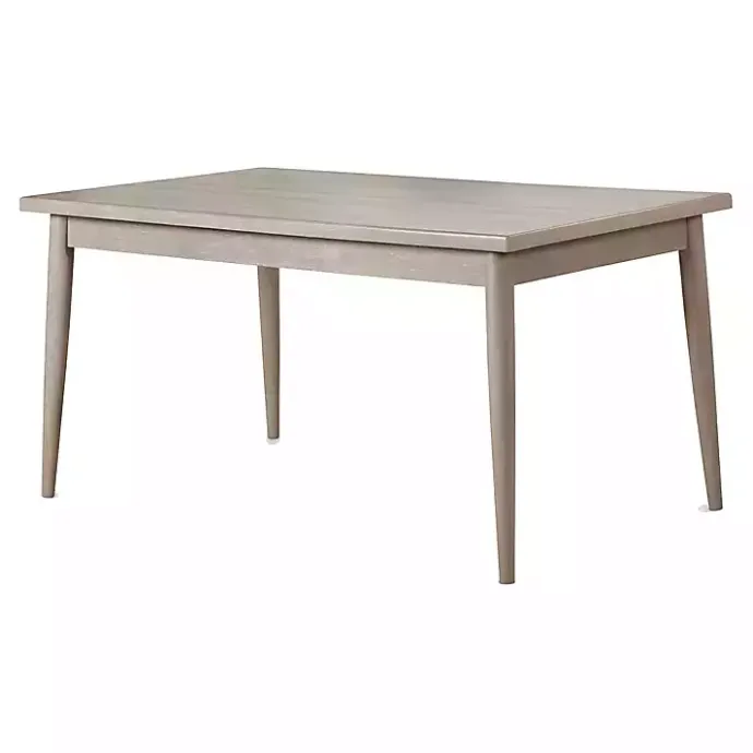 Best Kirklands Home Wood Porter Modern Dining Table Gray