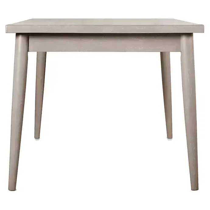 Best Kirklands Home Wood Porter Modern Dining Table Gray