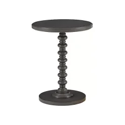 Online Kirklands Home Wood Spindle Side Table Gray