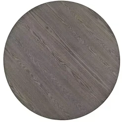 Outlet Kirklands Home Gray Wooden Fiji Round Dining Table