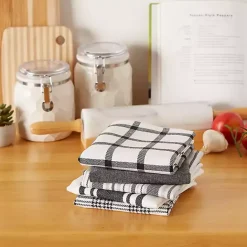 Best Kirklands Home Gray Woven Dish Towels, Set of 5