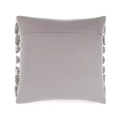 Discount Kirklands Home Woven Frill Pillow Gray