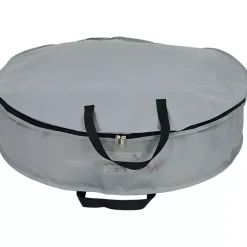 Best Kirklands Home Wreath Storage Bag, 36 in. Gray