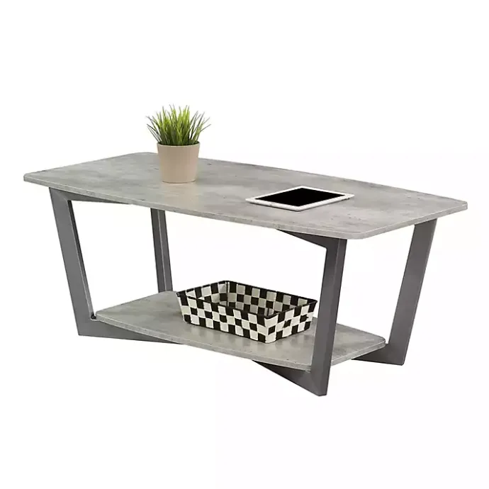 Sale Kirklands Home stone Joanne Coffee Table Gray
