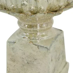Online Kirklands Home wash Artichoke Stoneware Statue Gray