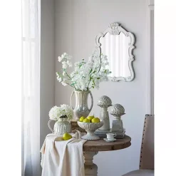 Online Kirklands Home wash Artichoke Stoneware Statue Gray