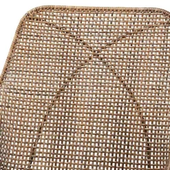 Outlet Kirklands Home Graywashed Metal Flared Dining Chairs, Set of 2 Brown