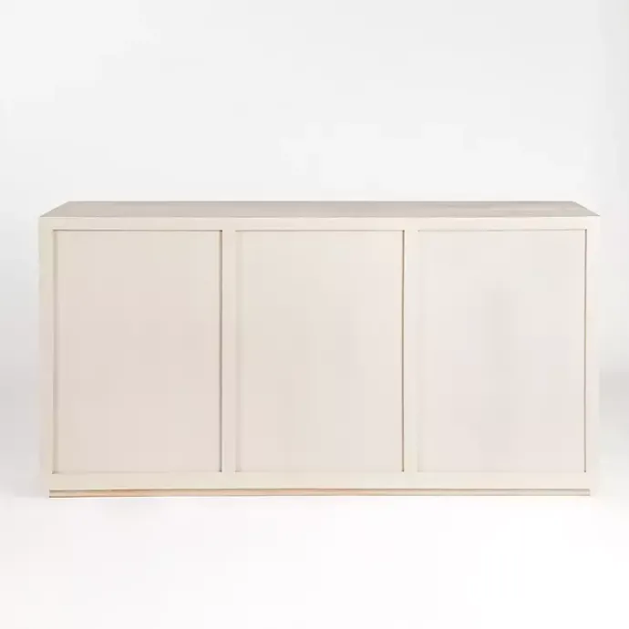 Online Kirklands Home Graywashed Wood Herringbone Sideboard