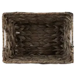 Hot Kirklands Home Graywashed Woven Water Hyacinth Baskets, Set of 3