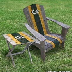 Discount Kirklands Home Green Bay Packers Folding Outdoor Table Brown