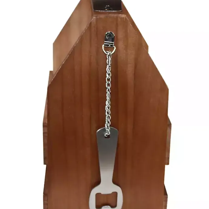 Clearance Kirklands Home Green Bay Packers Wooden Condiment Caddy Brown