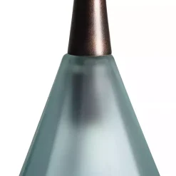 Online Kirklands Home Bronze Glass Ombre Wide Taper Pendant Lamp Green