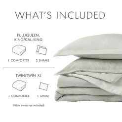 Hot Kirklands Home Chambray 3-pc. King Comforter Set Green