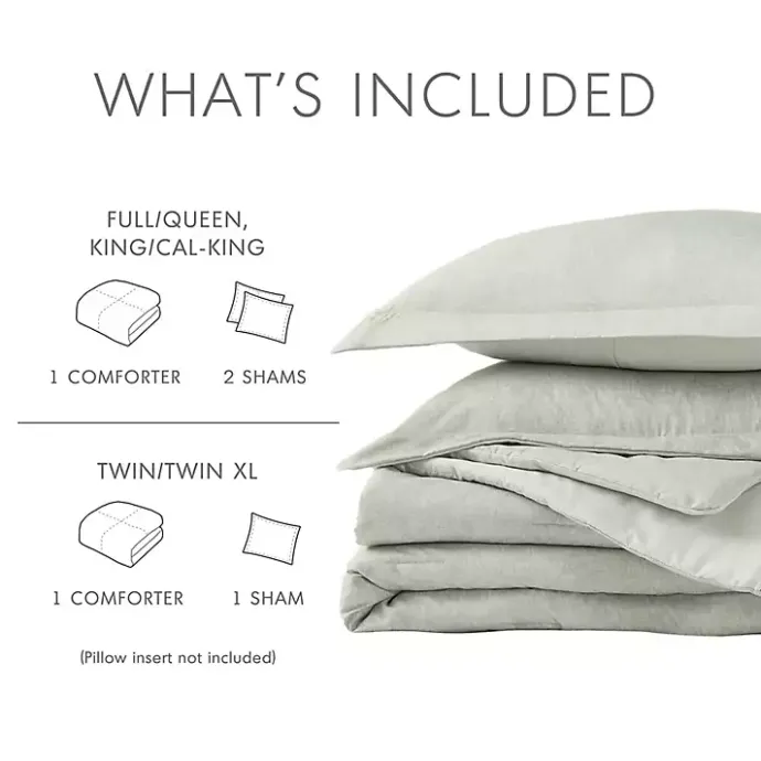 Kirklands Home Chambray 2-pc. Twin/Twin XL Comforter Set Green