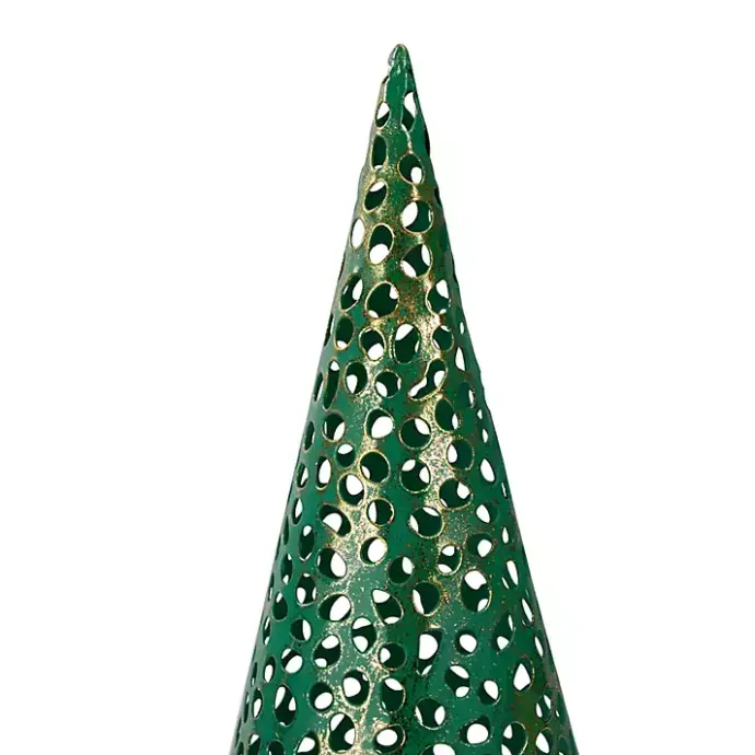 Best Kirklands Home Cut-Out Cone Tabletop Trees, Set of 3 Green