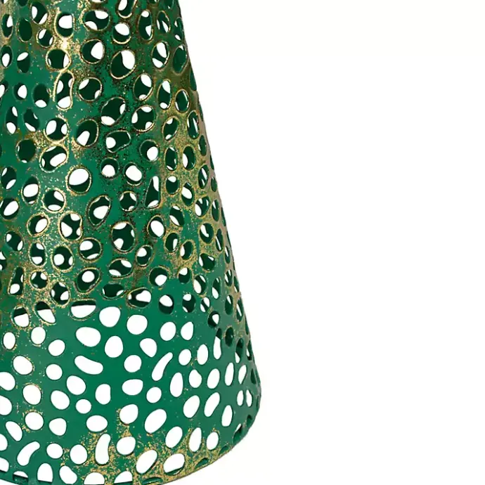 Best Kirklands Home Cut-Out Cone Tabletop Trees, Set of 3 Green