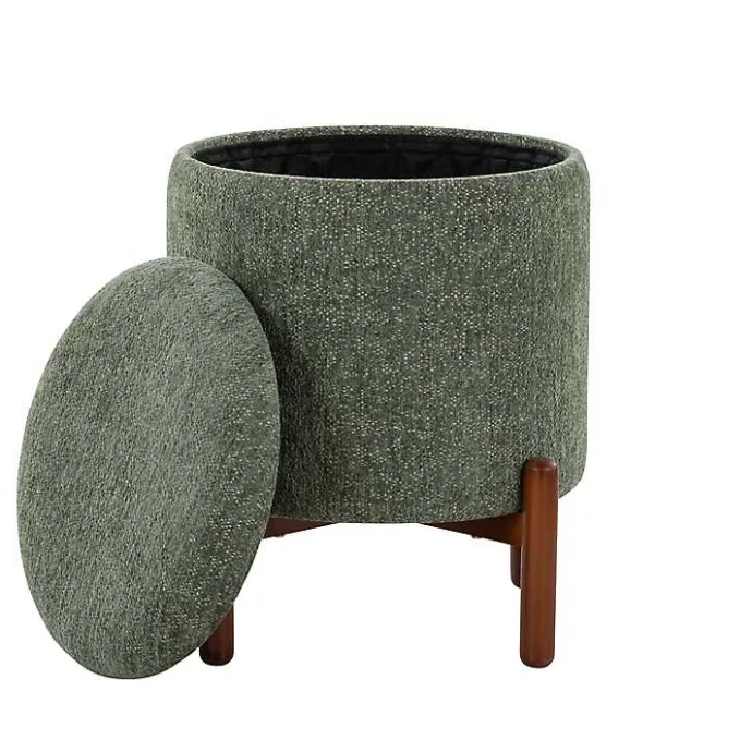 Sale Kirklands Home Daniella Storage Ottoman Green