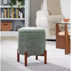 Sale Kirklands Home Daniella Storage Ottoman Green