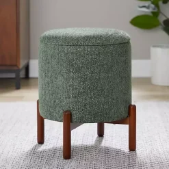 Sale Kirklands Home Daniella Storage Ottoman Green