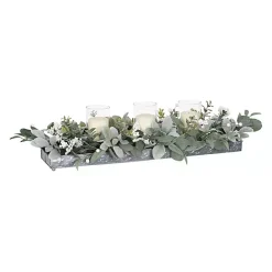 Clearance Kirklands Home Green Eucalyptus Galvanized Centerpiece