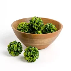 Outlet Kirklands Home Green Floral Orbs, Set of 9