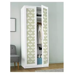 Discount Kirklands Home Green Flowering Trees Peel & Stick Wallpaper