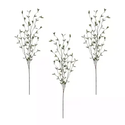 Discount Kirklands Home Foliage Branch Stems, Set of 3 Green