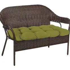 Clearance Kirklands Home French Edge 3-pc. Outdoor Wicker Cushion Set Green