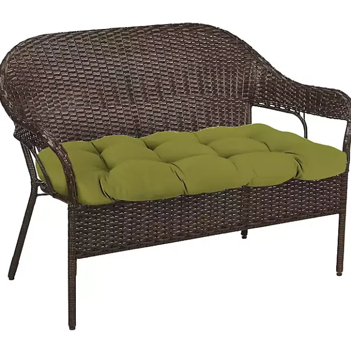 Clearance Kirklands Home French Edge 3-pc. Outdoor Wicker Cushion Set Green