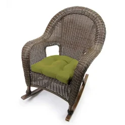 Clearance Kirklands Home French Edge 3-pc. Outdoor Wicker Cushion Set Green