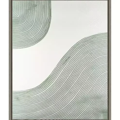 Kirklands Home Green Get Going Framed Canvas Art Print