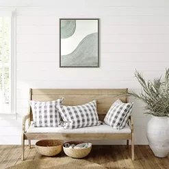 Kirklands Home Green Get Going Framed Canvas Art Print