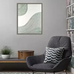 Kirklands Home Green Get Going Framed Canvas Art Print