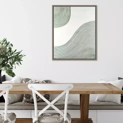 Kirklands Home Green Get Going Framed Canvas Art Print