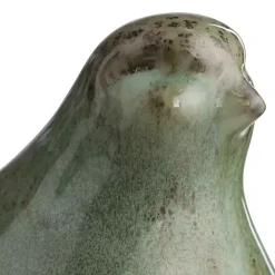 Clearance Kirklands Home Glazed Ceramic Bird Figurines, Set of 3 Green