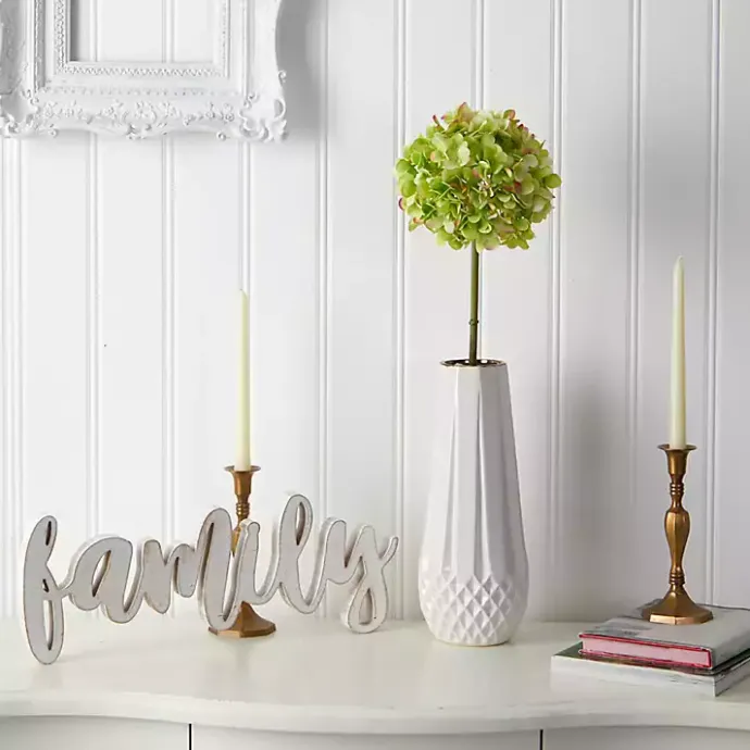 Best Kirklands Home Hydrangea Bloom Stems, Set of 3 Green