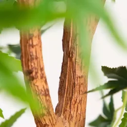 Best Kirklands Home Green Maple Tree in Black Planter