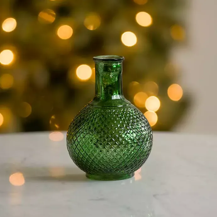 Best Kirklands Home Mercury Glass Vase Green