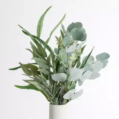 Best Kirklands Home Mixed Eucalyptus Bouquets, Set of 2 Green