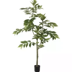 Clearance Kirklands Home Green Nandina Potted Tree, 4 ft.
