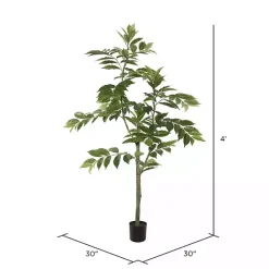 Clearance Kirklands Home Green Nandina Potted Tree, 4 ft.