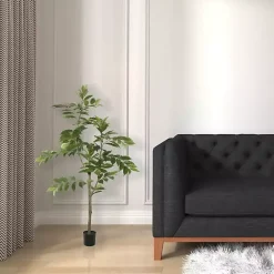 Clearance Kirklands Home Green Nandina Potted Tree, 4 ft.