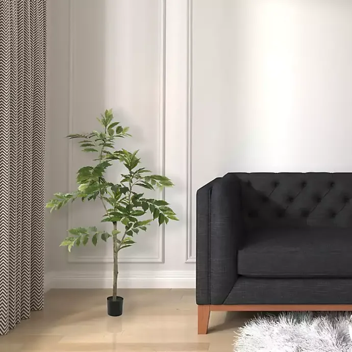 Clearance Kirklands Home Green Nandina Potted Tree, 4 ft.